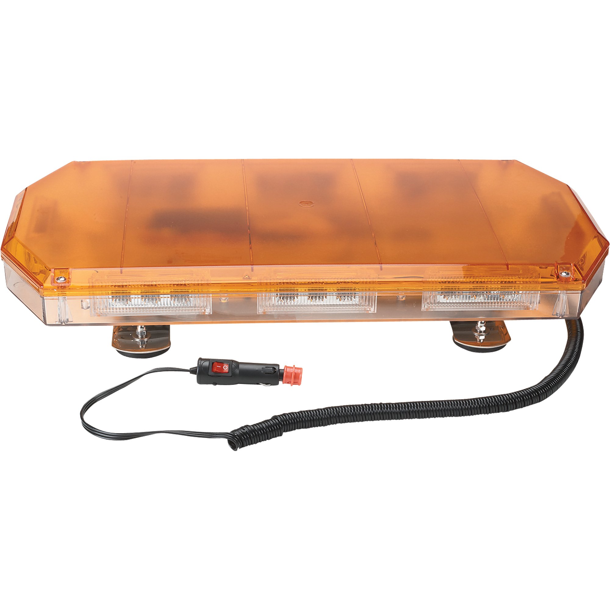 Ultra-Tow Generation III Lightbar — Amber, 24-LED, 12 Volt, Magnetic Mount
